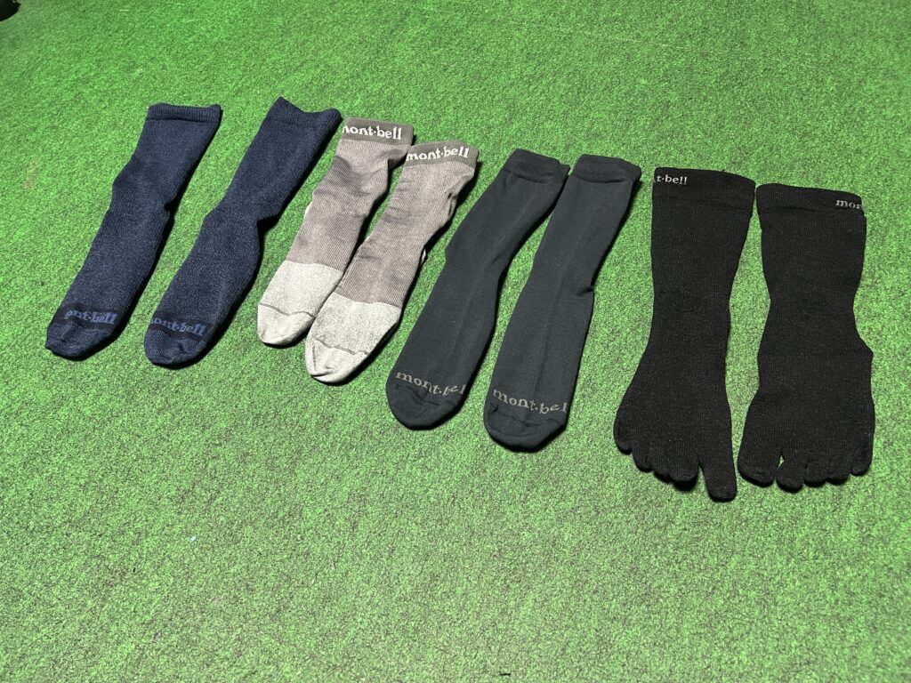 【モンベル編・夏にベストな靴下の探せ！】極薄・高耐久・防臭・普段使い☆