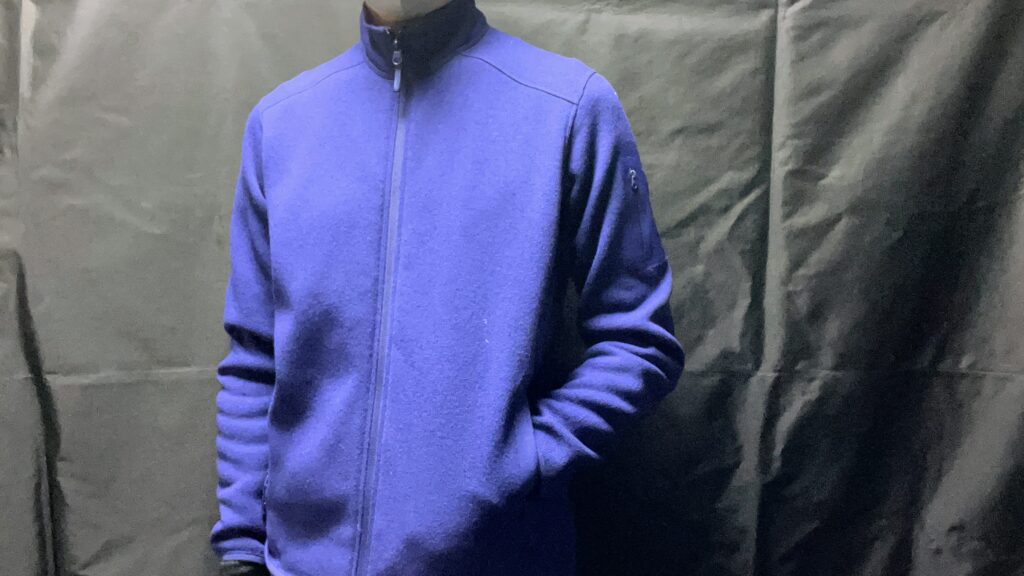 【ARC'TERYXコバートカーディガン・レビュー】M・Lサイズの比較!